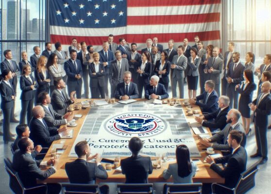 Create a professional image on U.S. Customs and Border Protection Crosses Historic Milestone in Tari